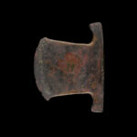 ANCIENT EGYPTIAN MIDDLE KINGDOM BRONZE COPPER BATTLE AXE, 2160-2050 B.C. 9TH-10TH DYNASTY
