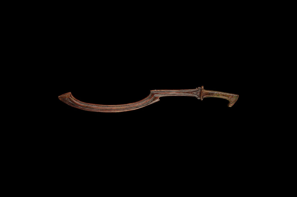 ANCIENT EGYPTIAN BRONZE KHOPESH SWORD